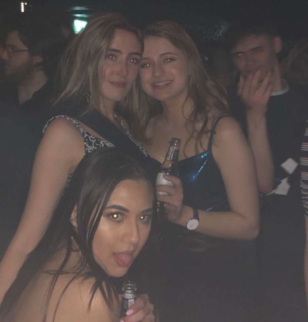 Image may contain: Head, Female, Night Club, Club, Face, Night Life, Party, Human, Person