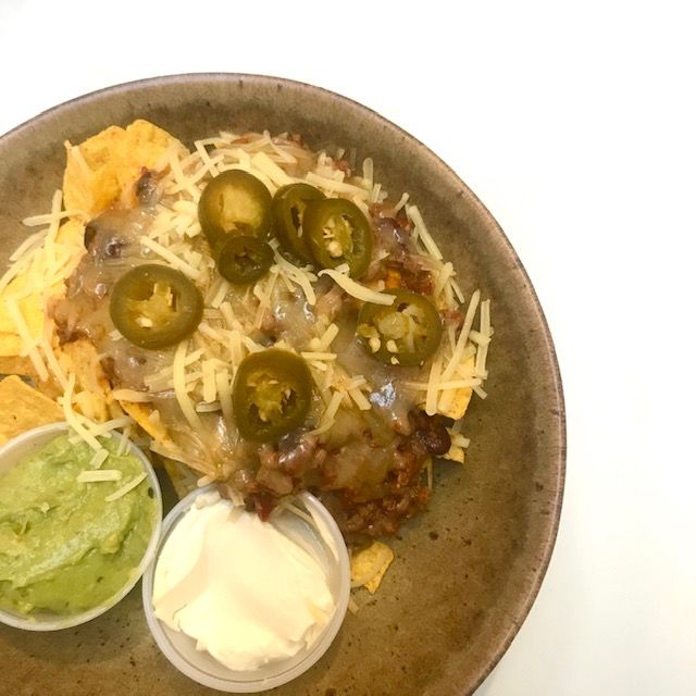 Image may contain: Nachos, Food