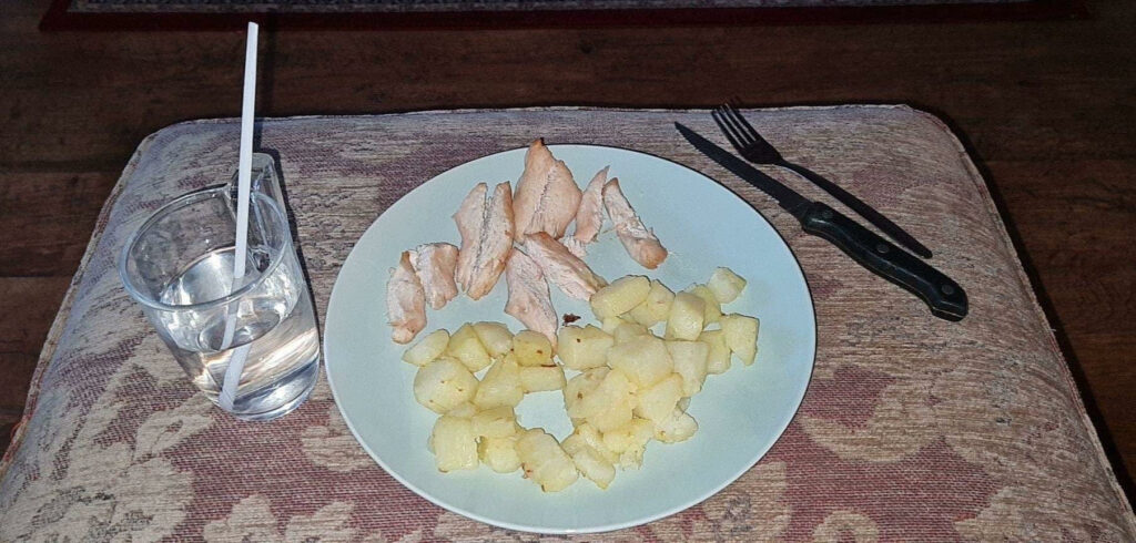 chicken with potatoes