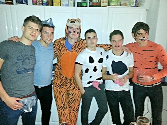 Animal onesie - the last resort of fancy dress