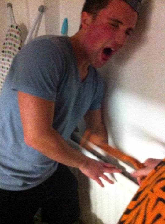 Clumsy fool