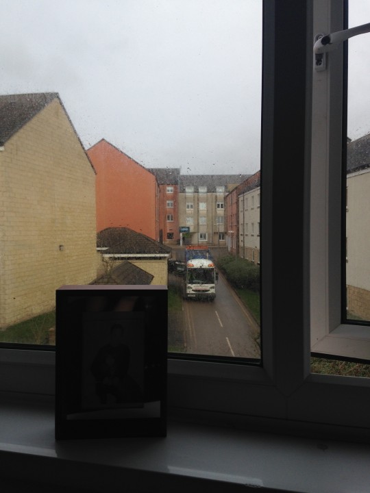 Stared out the window at the bin men wondering what I'm doing with my life.