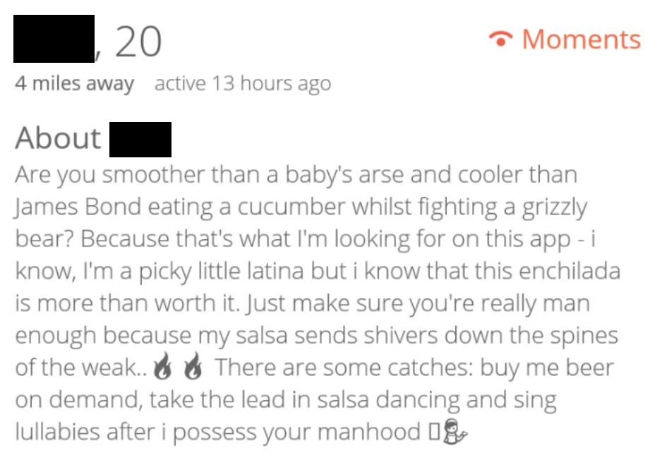 Okay I take it back this is borderline poetry
