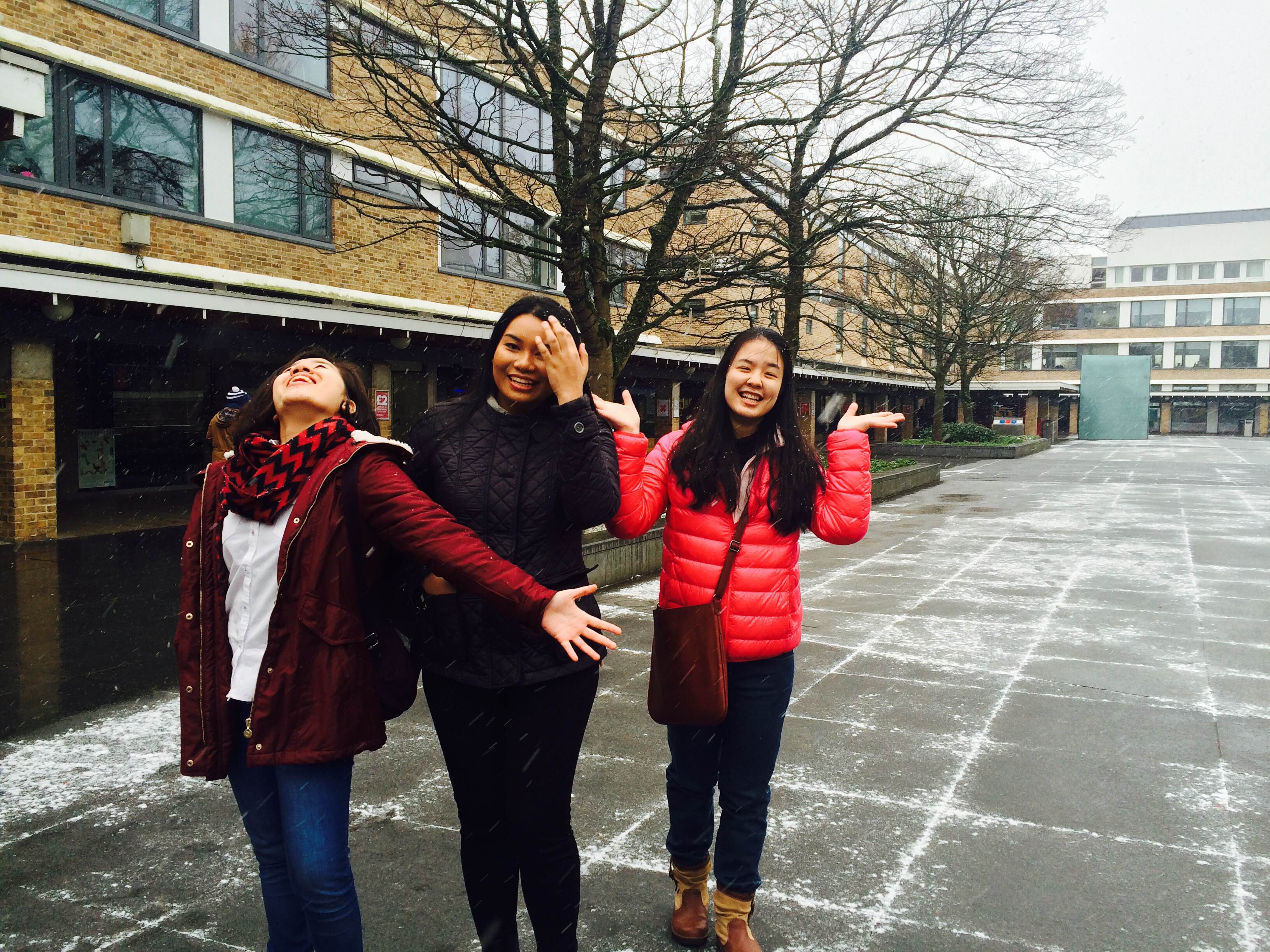 An Asian girls squad