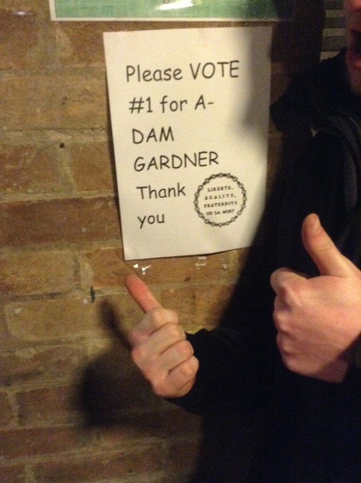 Gardner on the campaign trail