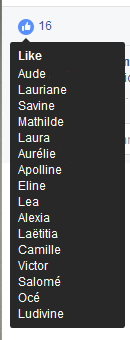 names