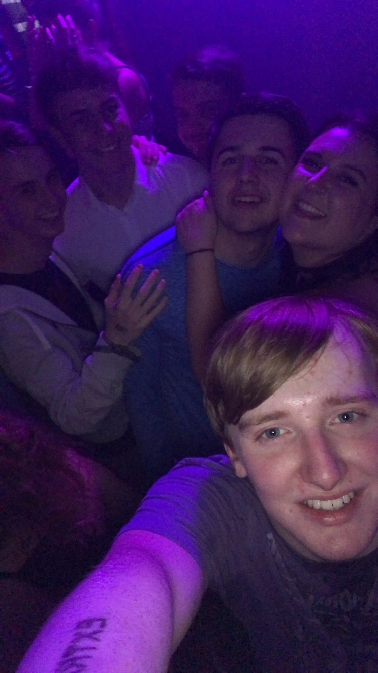 Image may contain: Face, Night Club, Night Life, Party, Club, Human, Person