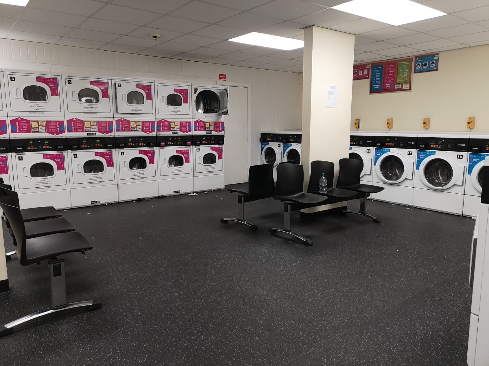 Image may contain: Furniture, Chair, Washer, Appliance, Laundry