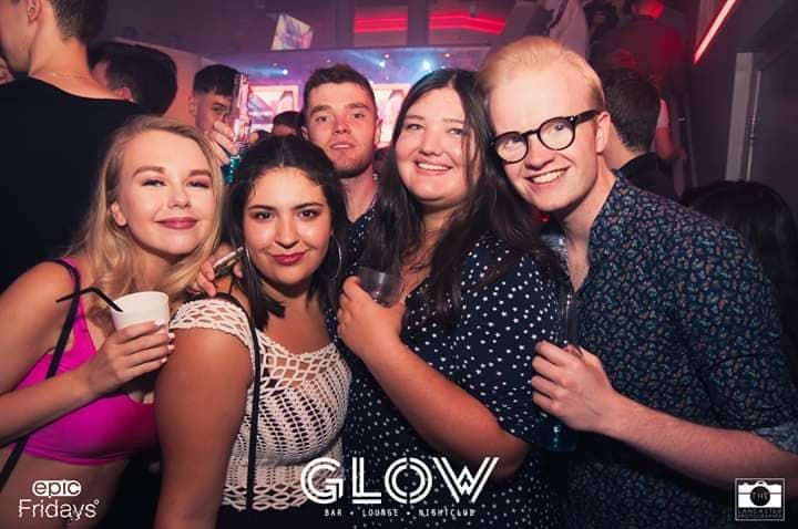 Image may contain: Disco, Night Club, Club, Person, Human, Party