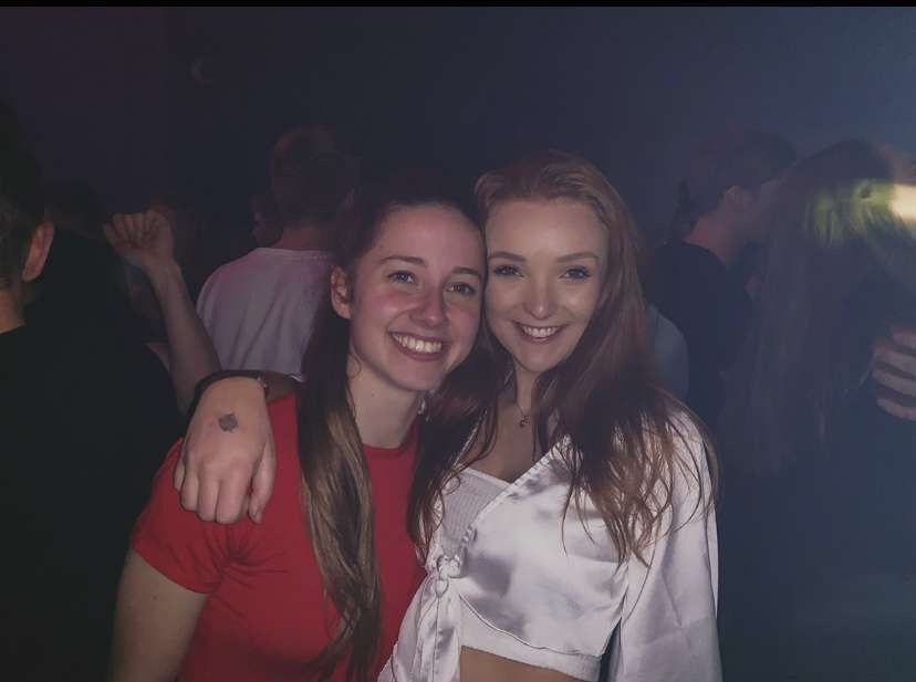 Image may contain: Portrait, Photography, Photo, Apparel, Clothing, Night Life, Female, Night Club, Club, Party, Face, Person, Human