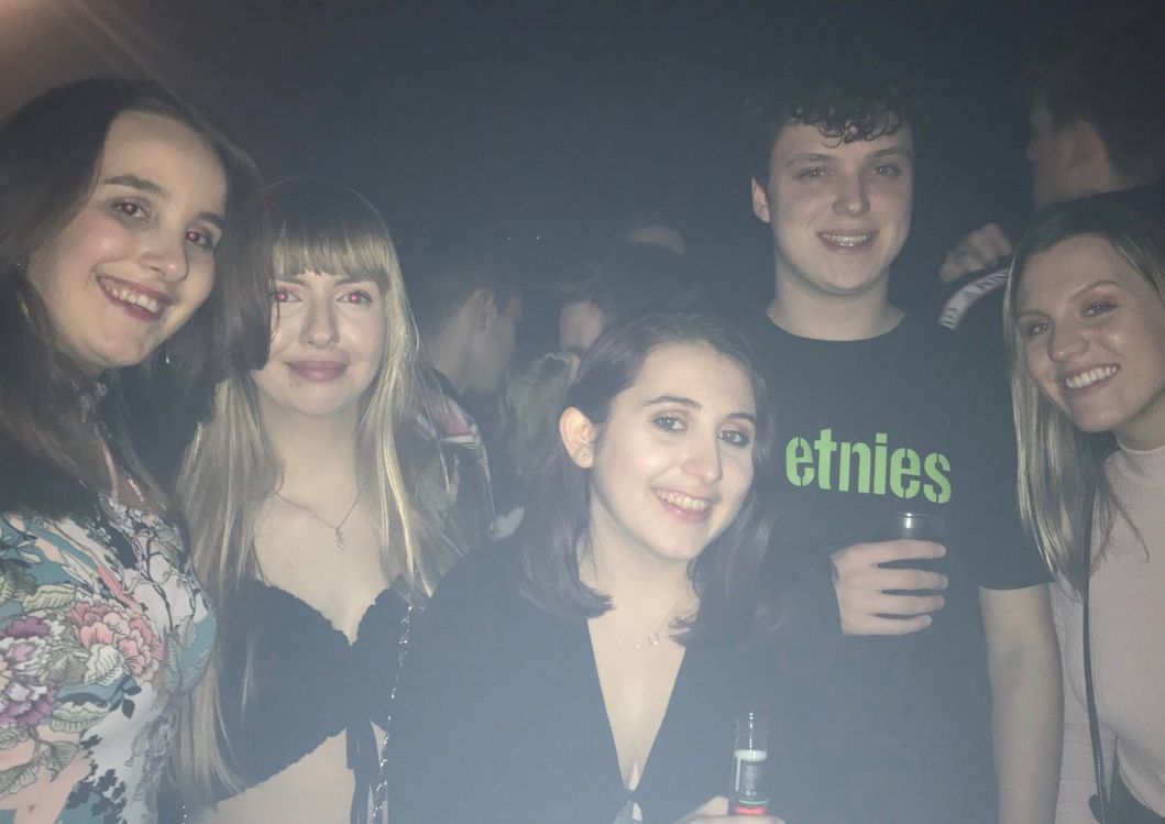 Image may contain: Female, Photography, Photo, Portrait, Night Club, Drink, Beverage, Club, Night Life, Face, Party, Person, Human
