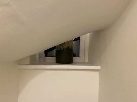 blocked window