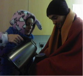 Central heating in a cup