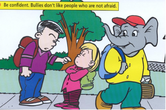 The cheerful elephant was never there for me. 