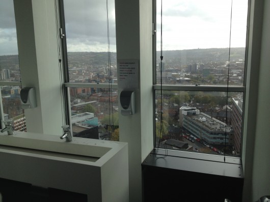 A poo with a view
