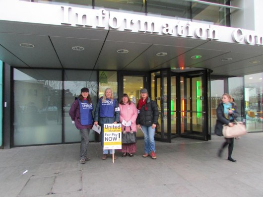University staff keeping a watchful eye over the IC