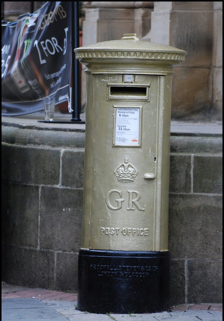 Sheffield loves Jess. They gave her her own postbox.