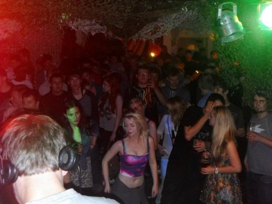 The venue styles itself as a "live music venue"