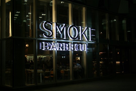 Smokin'.