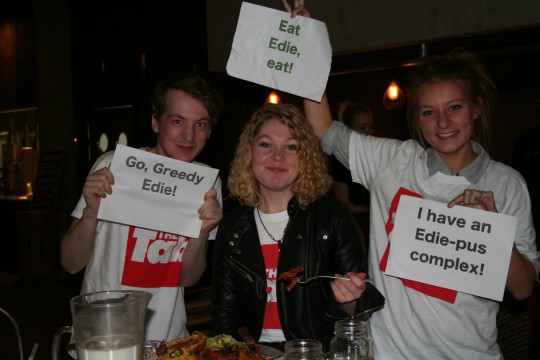 Such a supportive team.