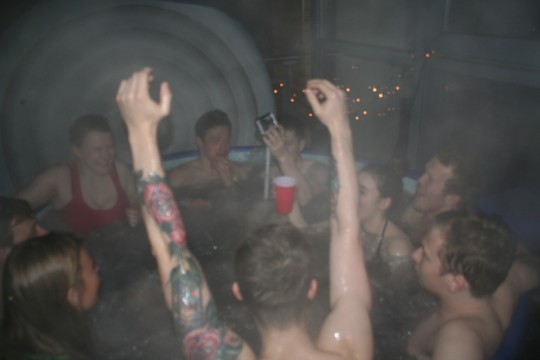 Not your typical student bath