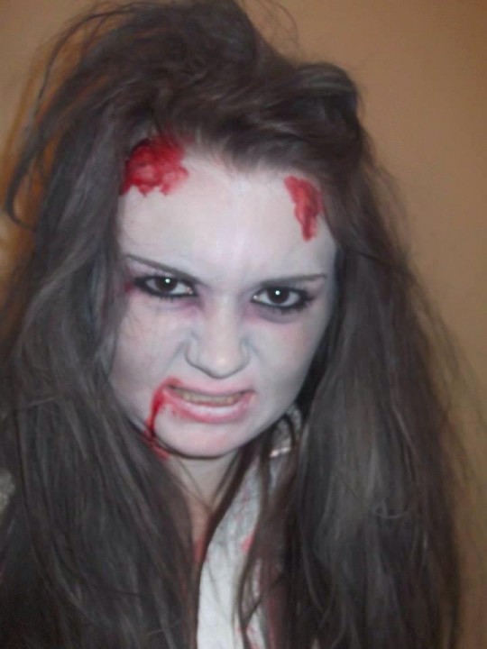 Megan got so angry she died and came back again.