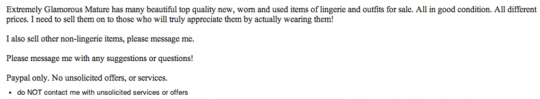 She wont be happy if you don't wear it...