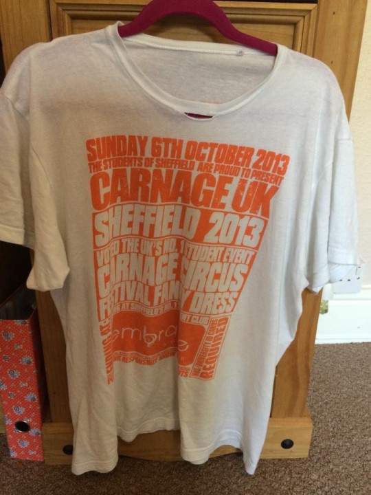 carnage t shirt