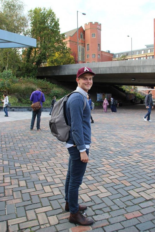 Adam Holmgern, Third year Economics