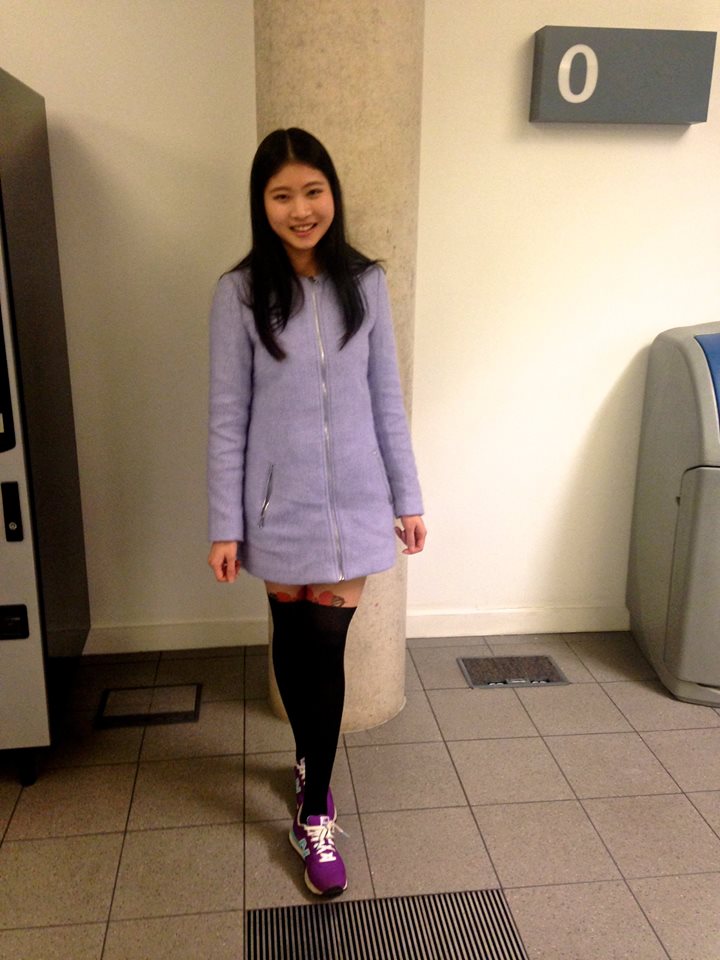 Pastel colours are perfect for winter