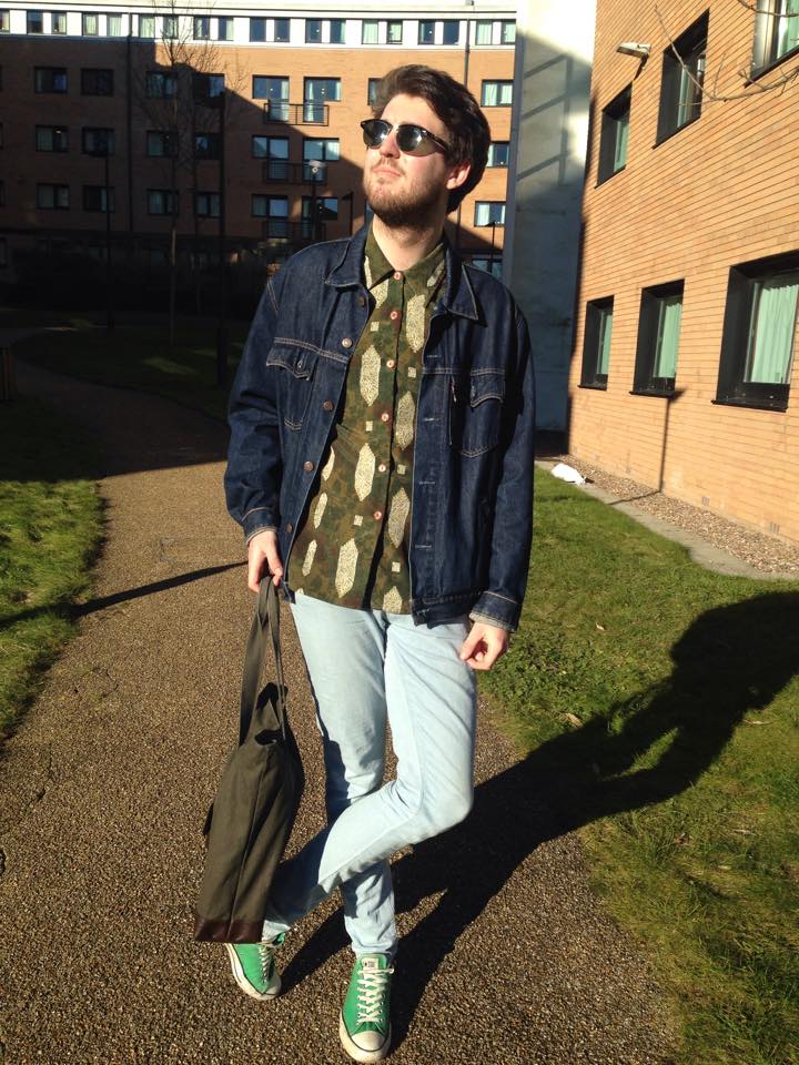 Adam Levick, English fresher 