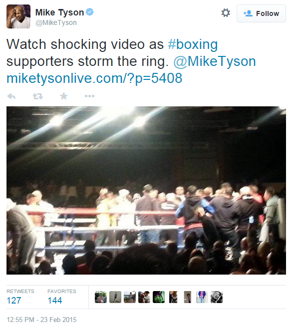 tyson tweet