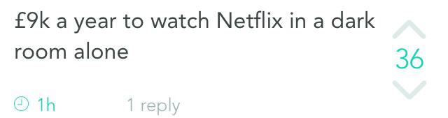It's just not though is it