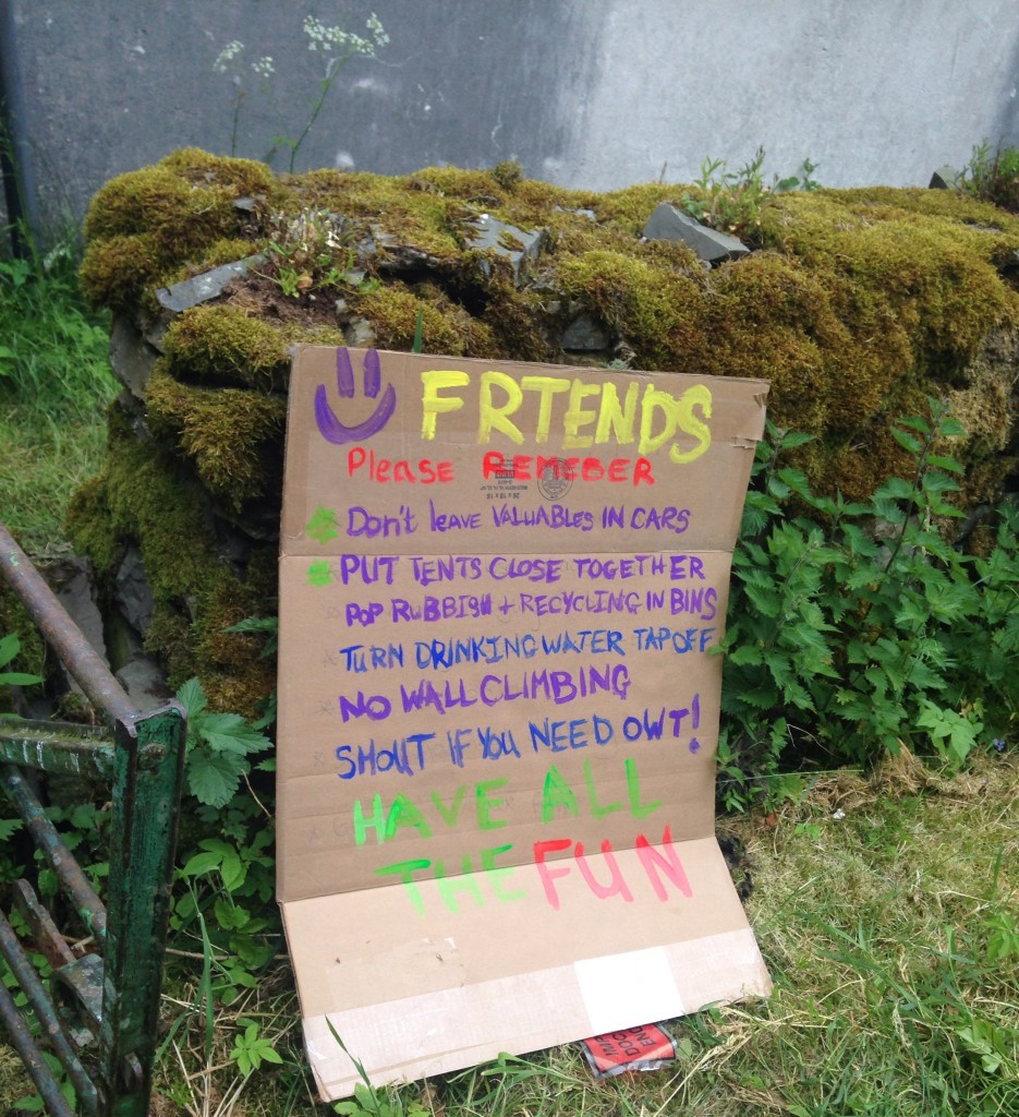 'shout if you need owt ' bless em. 