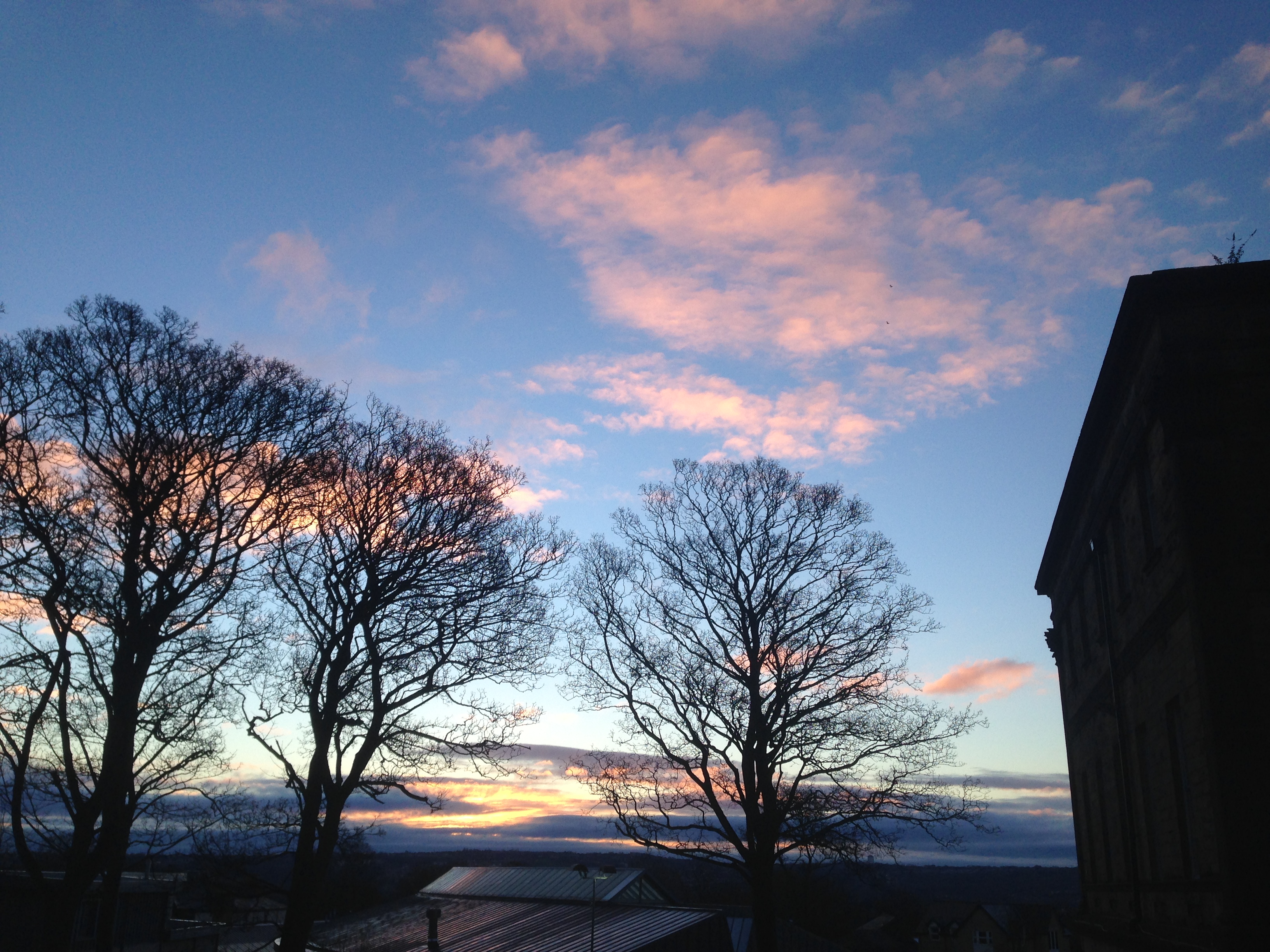 You do get to see beaut sunrises like this to be fair