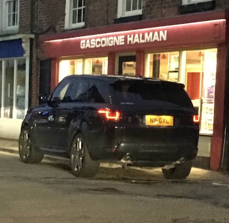 Yeah, just park it where you like mate.