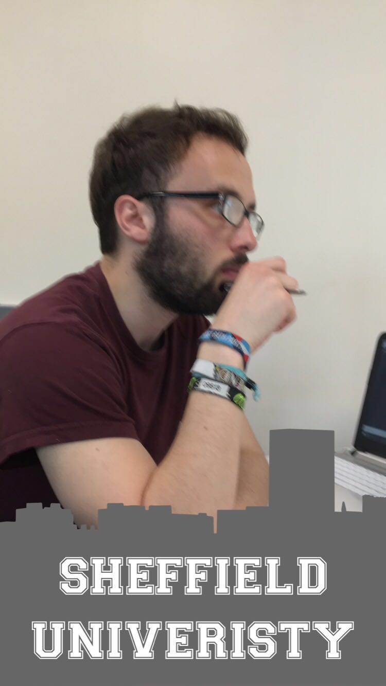 It's just not on, thought the Univeristy student...