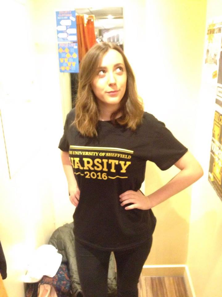 Varsity Garms Black T