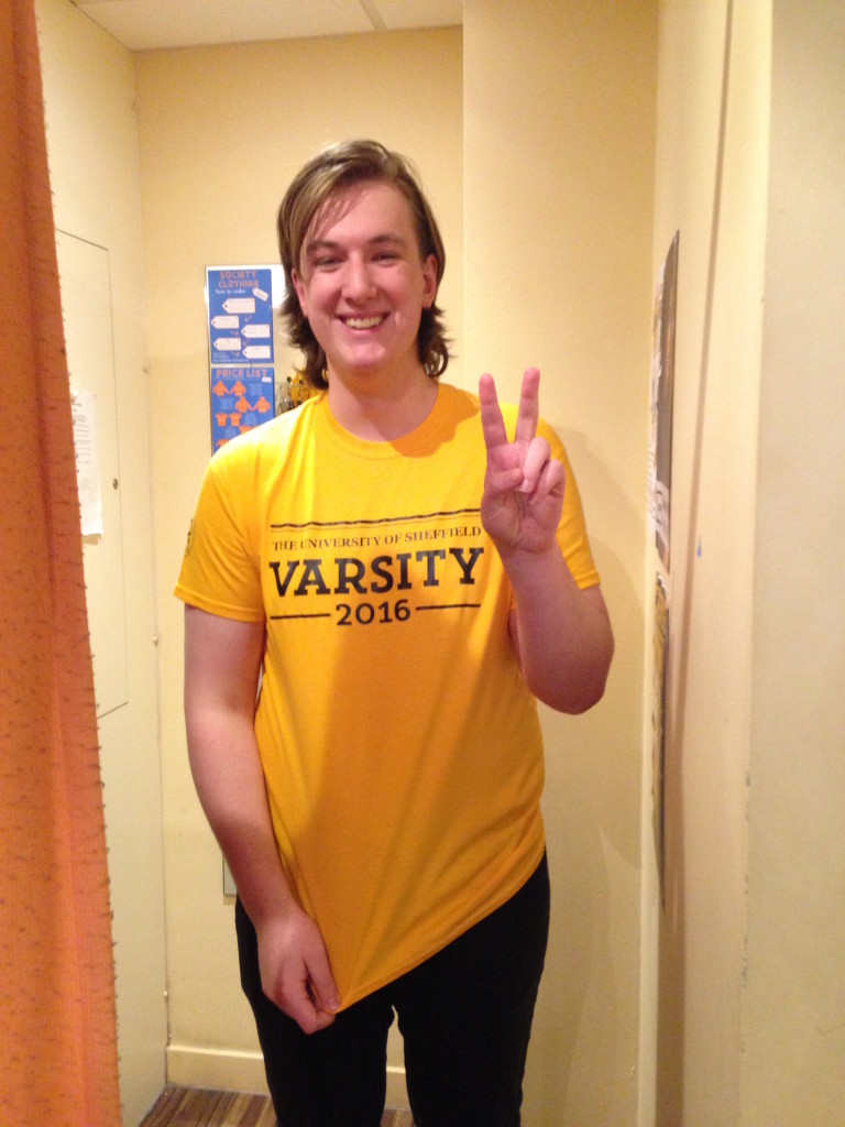 Varsity Garms Gold T