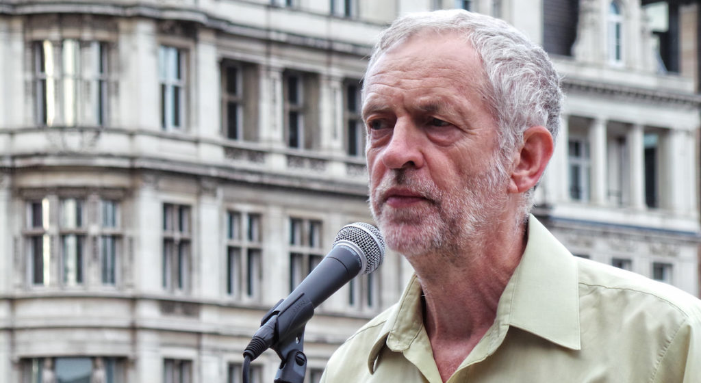 At the No More War event at Parliament Square in August. A Creative Commons stock photo.
