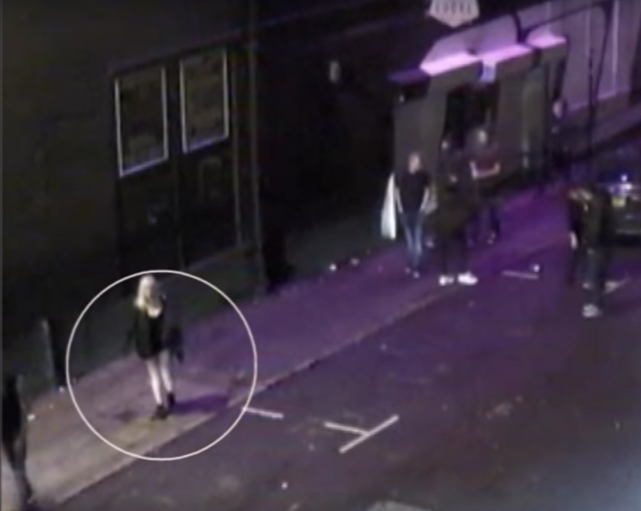 Do you know this woman? Were you at corp on 22nd February 2016?