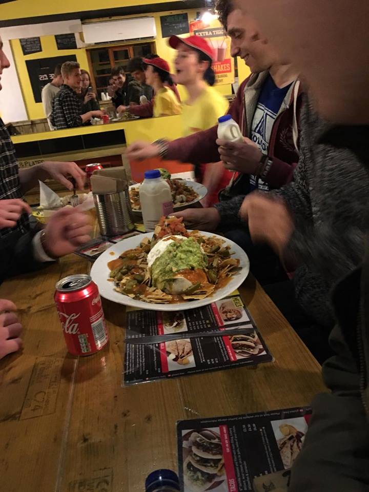 It was truly a mountain of food
