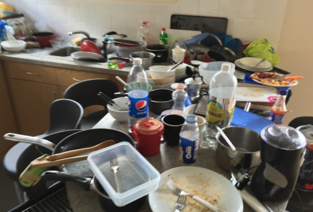 messy