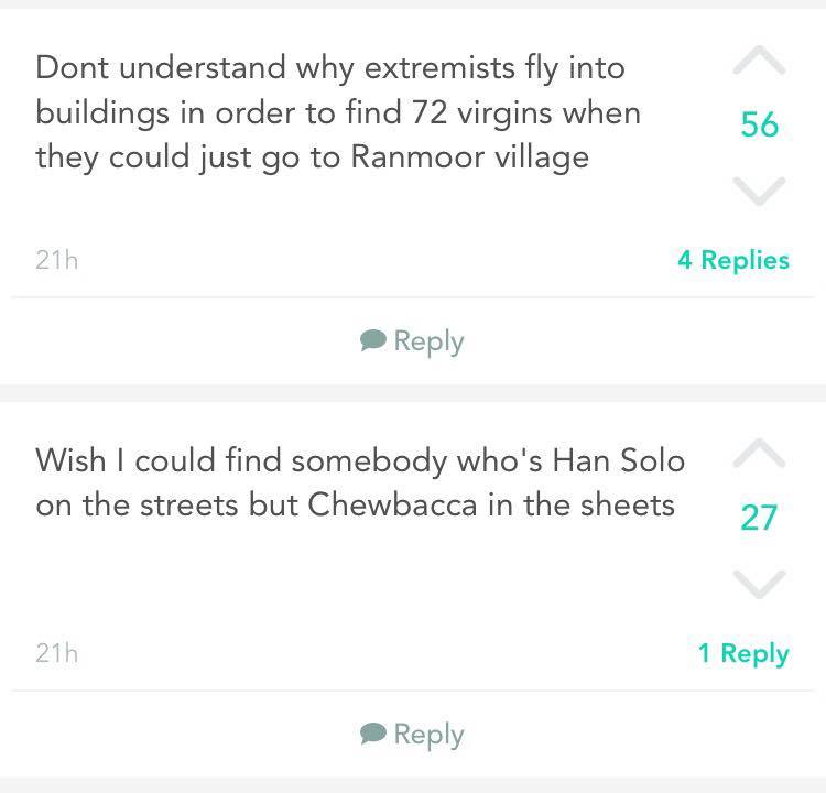 This was genuinely the top Yak