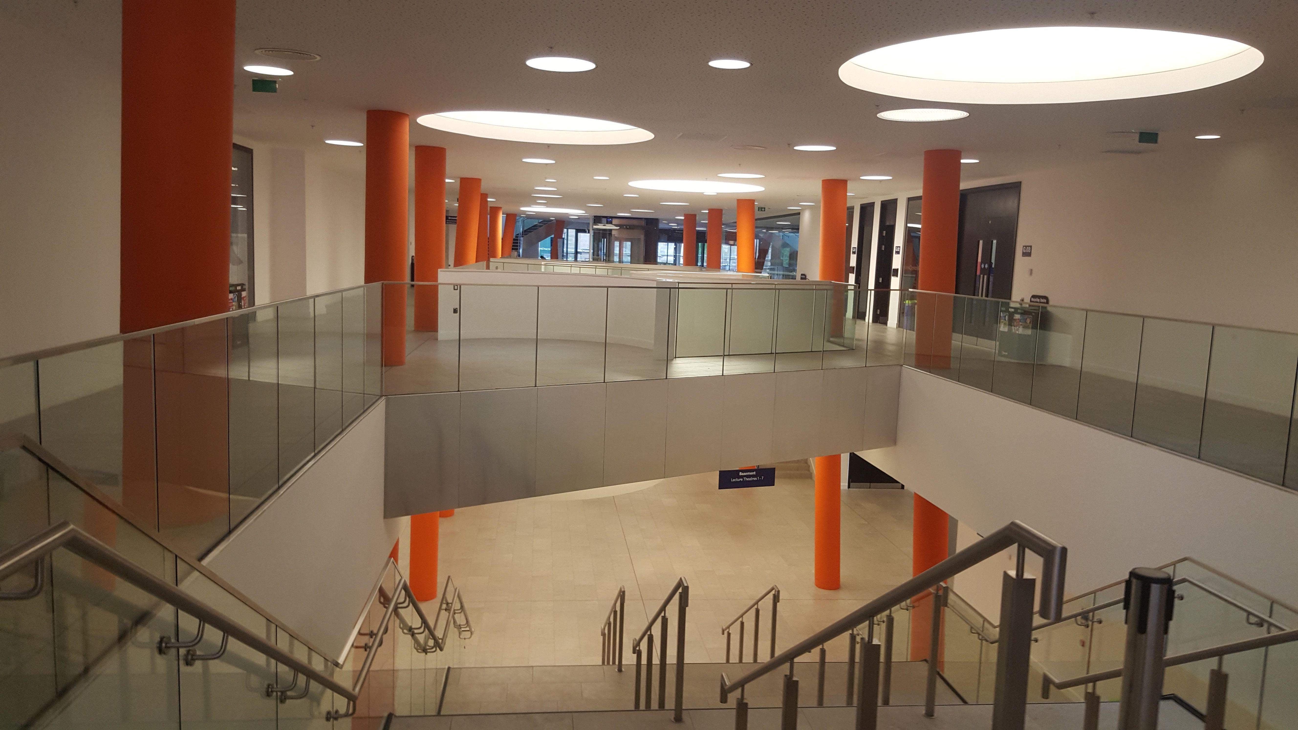 Silver lining: all the trekking required to use this building means that University of Sheffield students will be simply too athletic to ever lose Varsity again.