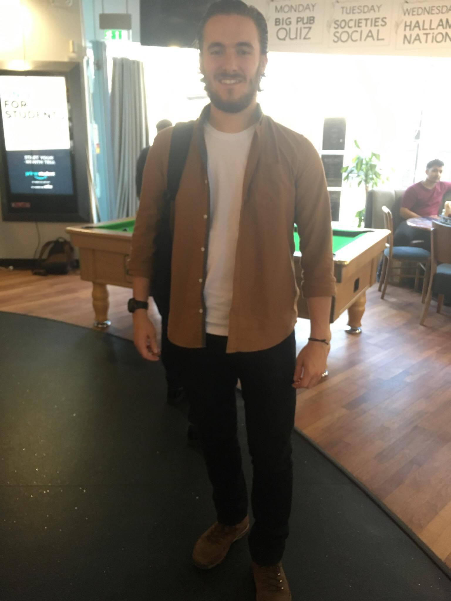 The true definition of smart casual.