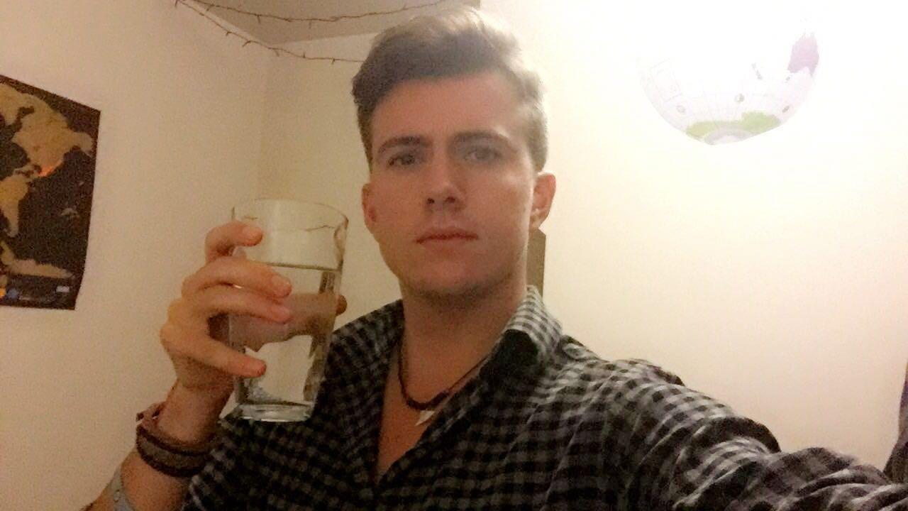 A pint of water before bed will make you feel less sad  