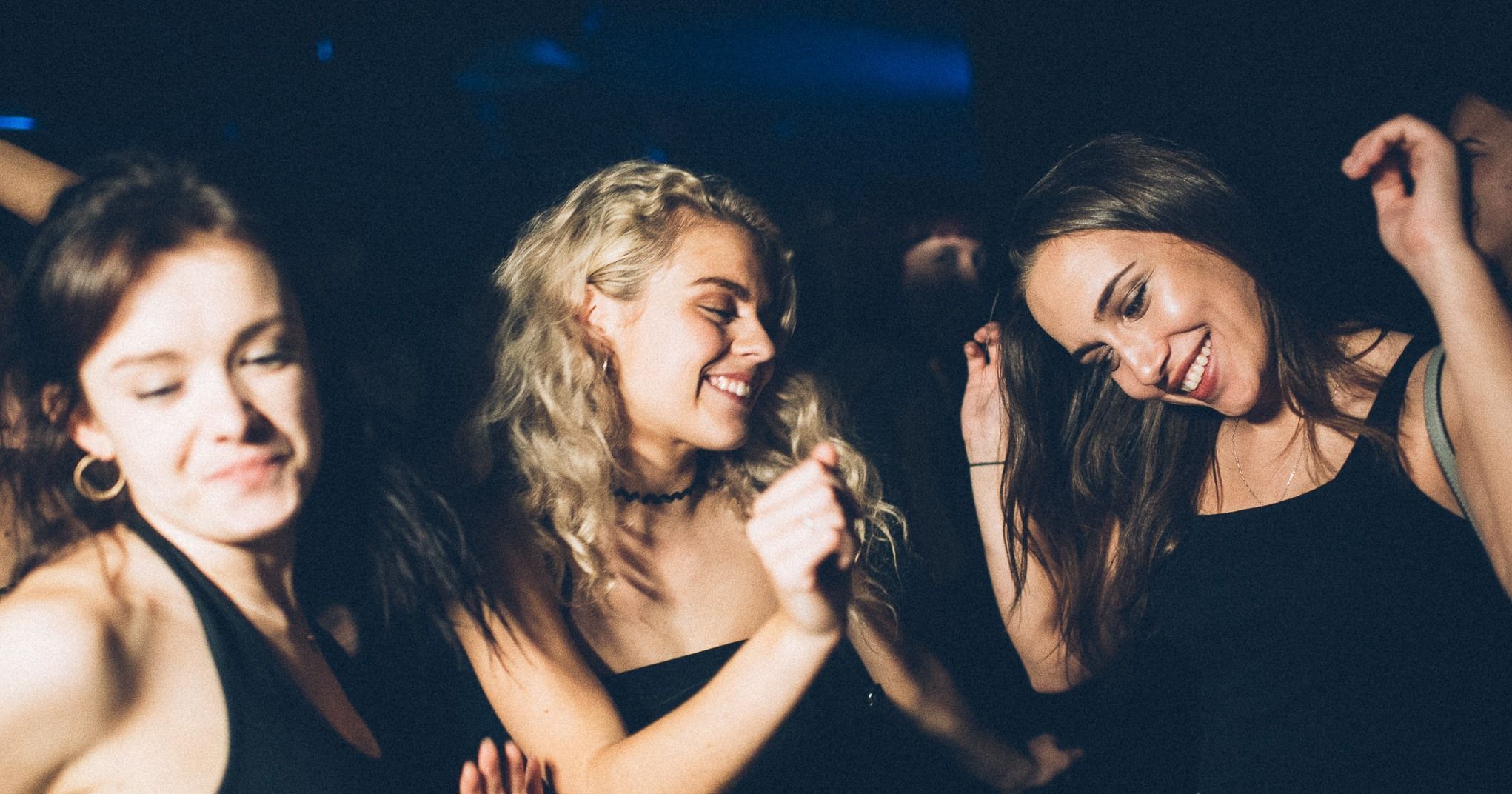 Image may contain: Night Life, Night Club, Club, Skin, Person, People, Human
