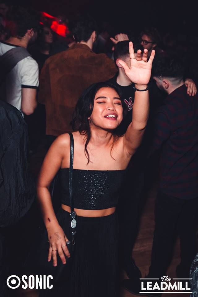 Image may contain: Night Life, Party, Night Club, Club, Human, Person