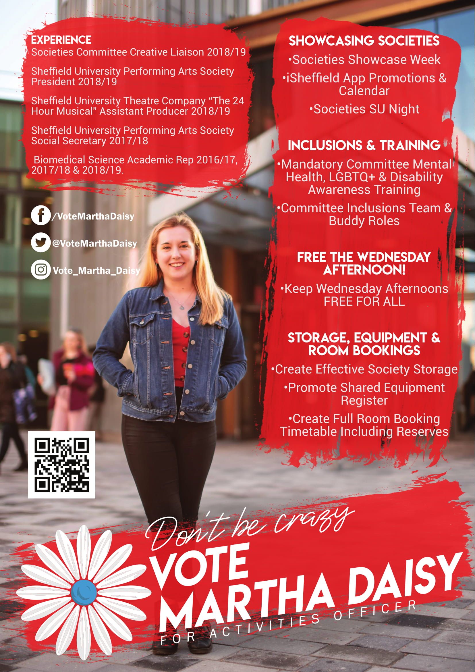 Image may contain: QR Code, Poster, Brochure, Paper, Flyer, Advertisement, Person, Human